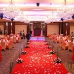 신부 Wedding 새로운 개몫 인공 꽃 폴리 에스터 웨딩 장식 장미 꽃잎 patal : 서현5 수정