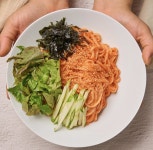 경화제면소 생면 비빔칼국수 비빔국수 밀키트 매운 택배 맛집 비빔 양념장 캠핑 요리 2인분 : 경화제면소