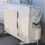 옥외 에어컨 외부 기계용 방수 및 자외선 차단 커버 메인 기기 보호 : 서현5 수정