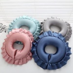 U 자형 거짓말 베개 마사지 스파 페이스 레스트 크래들 쿠션 소프트 볼스터 패드 : 서현5 수정