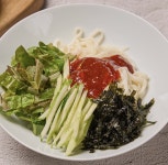 경화제면소 생면 비빔칼국수 비빔국수 밀키트 매운 택배 맛집 비빔 양념장 캠핑 요리 2인분 : 경화제면소