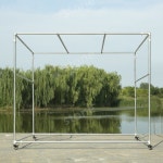 빨래 건조대 대형 파이프형 야외 이불 옷 건조대 : 요상한 보따리