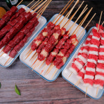 양꼬치 삼겹살 구이 꼬치 모형 진열 소품 모델 샘플 : 생생쇼핑