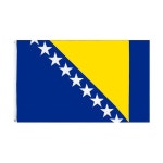 FLAGHUB 6X9 9X5cm BIH BA Bosna Hercegovina 보스니아 헤르체고비나 깃발 장식 : 서현5 수정