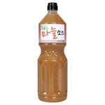 바로 마늘 소스 2.15kg 1BOX(8EA) 갈릭 알싸한 치킨 족발 보쌈 삼겹살 대용량 : 바로소스