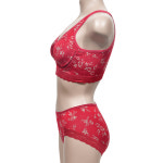 편한 노와이어 몰드 스포츠브라 팬티 세트 국산 런닝형 풀컵브라 : 디댓몰