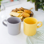도기야 국산 도자기 라인 머그 375ml 2개세트 (6color) : 도기야