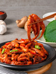 어제그쭈꾸미집 캠핑음식 상암동맛집 매콤한야식 쭈꾸미볶음양념쭈꾸미맛있게매운맛 2~3인700g : 어제그쭈꾸미집