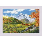 RIOLIS/Mountain Village-2072 수입십자수패키지 (풍경) : 가고픈십자수