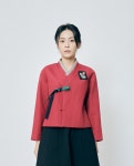 실크 고름 저고리 3색상 생활한복 개량한복 절복 법복 봄 가을 겨울 : 우리옷 두루