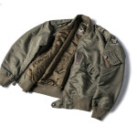 브론슨 항공점퍼 L-2 bronson usaf 플라잉 자켓 나일론 플라이트 폭격 : 범스펫