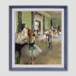 발레 수업 - 에드가 드가 Edgar Degas /캔버스판넬 /26x30 : 8 plus 1