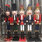 150cm 대형 호두까기인형 매장 식당 장식품 인테리어 소품 카페 펜션 지팡이 왕 : 매일건강한몰