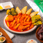 이도네 즉석 떡볶이 밀키트 2인분 400g 국물 옛날떡볶이 밀떡 황금레시피 : 이도마켓 공식몰