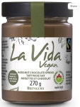 라비다 비건 Brinkers La Vida Vegan 헤이즐넛 초콜릿 스프레드 - 공정 무역, 팜유 프리, 글루텐 프리 및 간장 프리 유기농 스프레드 - 270g... 