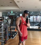 머슬핏 나시 티셔츠 탱크 탑 남성용 민소매 운동 피트 체육관 탱크 탑 티 : 마이홈즈글로벌