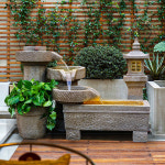 실내 분수 폭포 목가적 인 순환 물 물고기 연못 풍경 안뜰 발코니 야외 정원 장식 바닥부터 천장까지의 석재 공장 장식품 : 퍼니치드