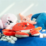 [DOG/CAT] 딩독 노즈워크 씨푸드 꽃개 (소리놀이 터그놀이 간식 장난감) : PLAYDOGGY