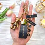 이니셜 커플각인 기념일선물 이태리 명품가죽 자동차 키링 : 수공예 브랜드 리멤버미