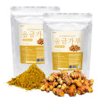 진도 울금분말 300gX2팩 총 600g 울금가루 : 갑당약초