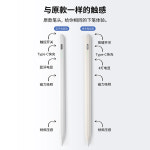 Apple ipad 러스 미스 터치 방지 ipadpencil 스크린 펜 ipencil 2세대 평면 에어 태블릿 2 전용 페인팅에 적합한 연필 용량성 : 퍼니치드
