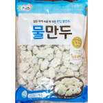 굿프랜즈 물만두 2.7kg 미니만두 작은만두 만두국만두  대용량물만두  한입물만두 : 민이네가게