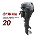 YAMAHA 야마하 20마력 4행정 전동 핸들 파워 선외기 : 마린존