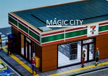 1:64 Magic City 매직시티  7-eleven 세븐일레븐 편의점 디오라마 : 소다망고샵