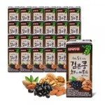 검은콩 견과류 두유 190ml 24개 호두 아몬드 땅콩 잣 소이밀크 삼육 간식 식사대용 : 공간의감각