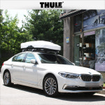 툴레 루프박스 BMW 520d G30 한정판 대용량 모션XT XL 화이트(가로바별도) : 툴레쇼핑몰 오토팩토리