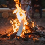 참나무 별밤 캠핑장작 화목 땔감 숯불 네모 장작 자연건조 10kg : 청농농자재