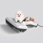 펫스타일러 원적외선 진드기제거 애견미용 강아지 고양이 힐링 브러쉬 : 모두의드림마트