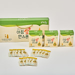 국산 생들기름 스틱 선물세트 [아침애 한스푼] - 5ml x 45개입, HACCP : 최강동안농장