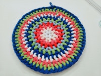 양말목 원형 방석 만들기  DIY : 아뜰리에공예DIY