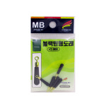 명보 블랙 원형도래 민물 찌고무 : 에프마켓 석수