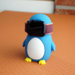 애플워치 곰돌이 펭귄 충전 거치대 스텐드 : 타임루트