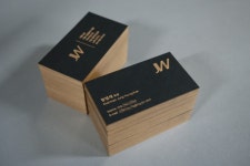엣지명함 프리미엄 임원명함 블랙명함지 90X50mm : 다온고급명함