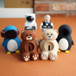 애플워치 곰돌이 펭귄 충전 거치대 스텐드 : 타임루트