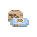 크리넥스 수앤수 물티슈 카카오 라이언 캡80매 x18개(한박스) : 태라상사