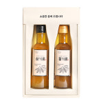 40년전통 국산 저온압착 참기름 들기름 2구 180ml 명절 선물세트 고급답례품 : 성환상회 방앗간