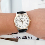 스위스메이드 끌로드베냐 크로노그래프 10217 357R AR 클래식 데일리워치 남자가죽시계 : 온스타일79