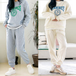 포근기모안감 마린맨투맨 조거세트 : 오버나인