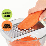 일본 시모무라 ATF-741 아지와이 티타늄 채칼 6mm : 칼백화점