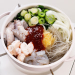 [부산 미식기행] 조방 낙곱새 820g + 돌돌이당면 / 현지맛 그대로 특제양념 낙지 새우 곱창전골 참도깨비 캠핑메뉴 : 참도깨비