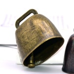 황동 워낭종 행운 재물복 소방울 배낭 풍경 금전운 소품 장식 인테리어 도어벨 : 하마하마마켓