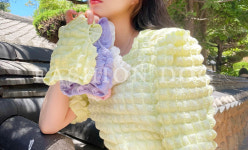 토리네 버블 팡팡 크롭 견주 티셔츠 : 토리토이