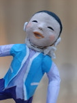 닥종이인형-제기차기21 : 다물한지공예