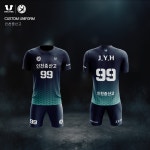 브럼비 배구유니폼 인천 중산고등학교 - 2208 전사 마킹 엠블럼 무료 제작 : 브럼비