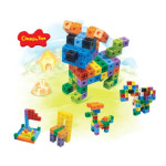 어린이집 아이 지능 개발 프리미엄 사각 블록 재밌는 완구 : 워니S상점