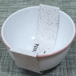 페르비타 샐러드 믹싱보울 법랑용기 대 1개-24cm/4.2L 핑크라인+화이트 양푼 : 나무하늘